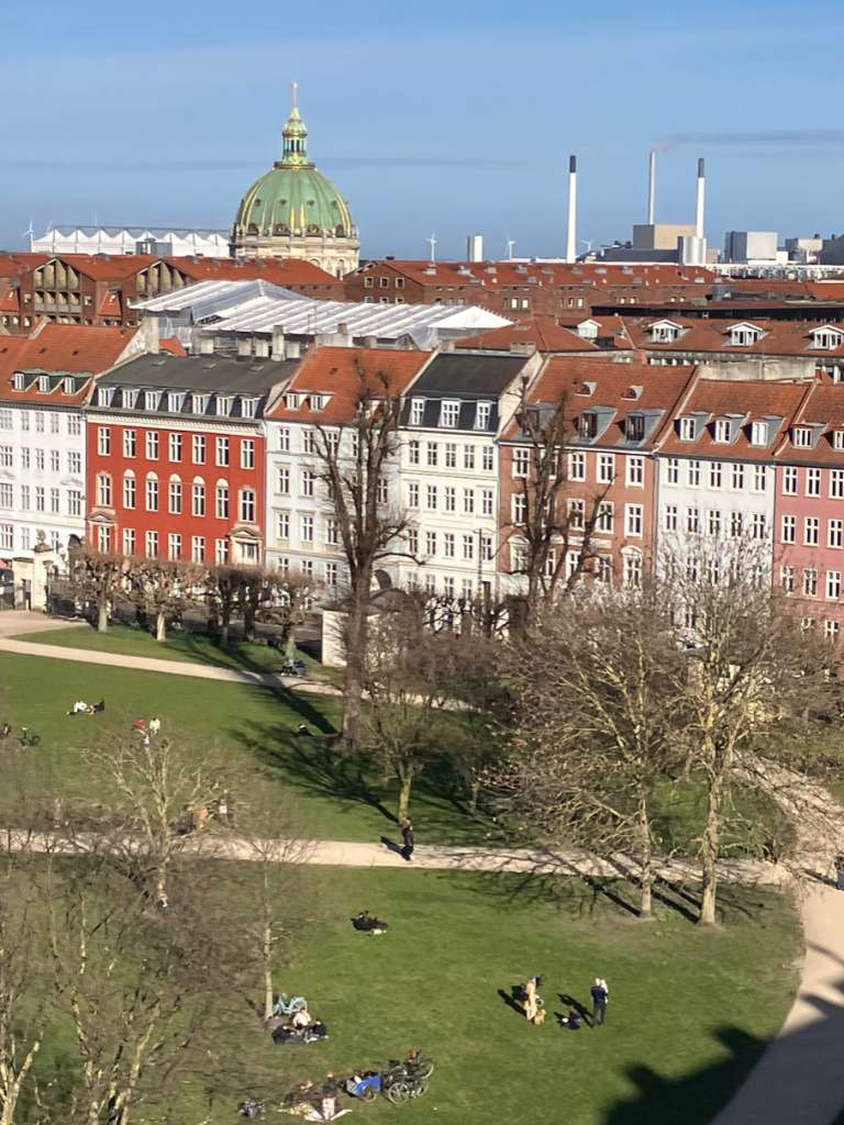 Marmorkirken set fra Filmtaget
