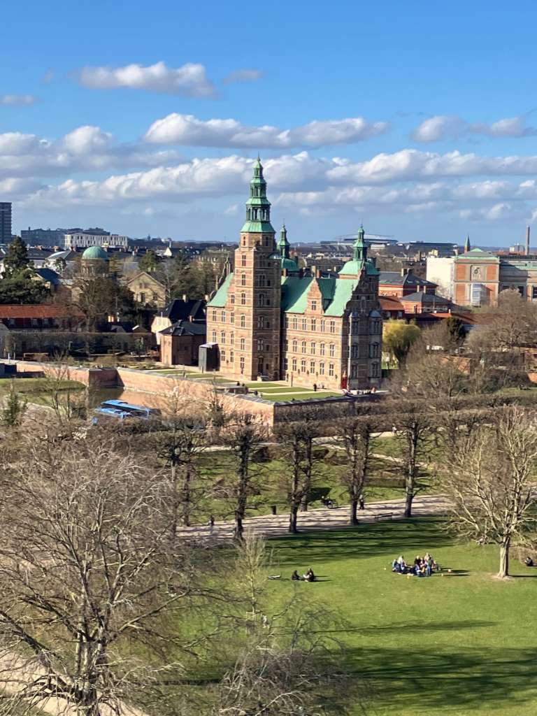 Rosenborg set fra Filmtaget
