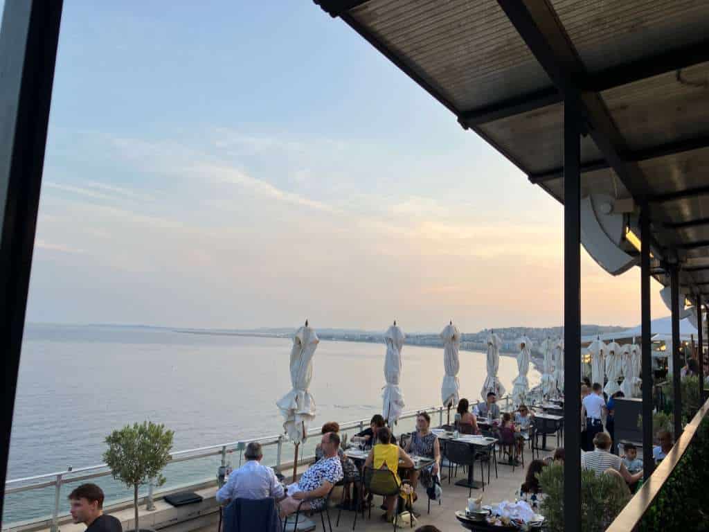 Kyst udsigt fra Le Meridien